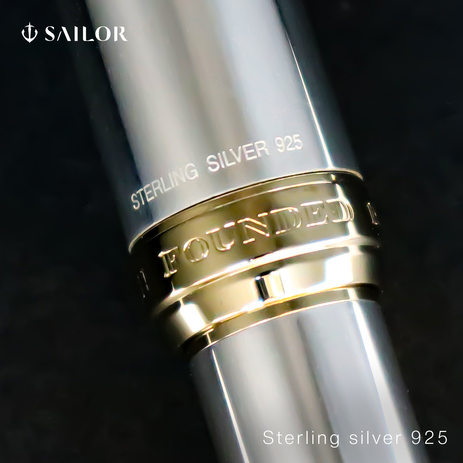 KRONE FOUNTAIN PEN Sterling silver 925